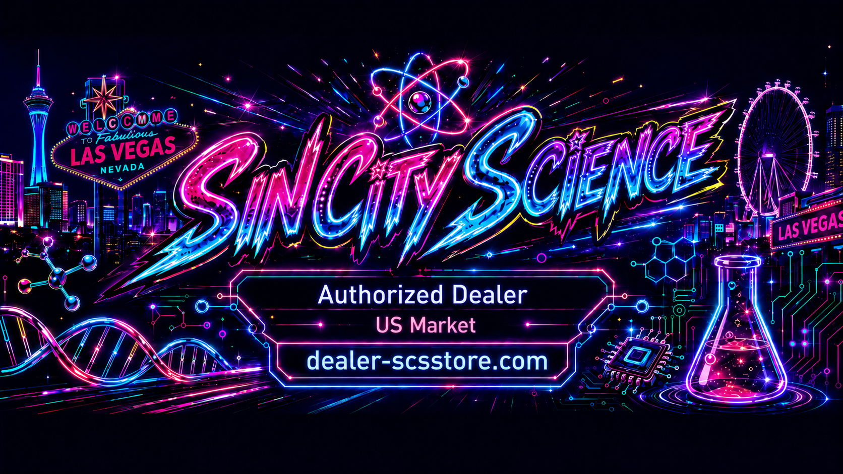 Sin City Science — Authorized Dealer, US Market